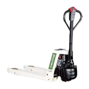 Electric pallet truck for efficient material handling in warehouses and industrial settings